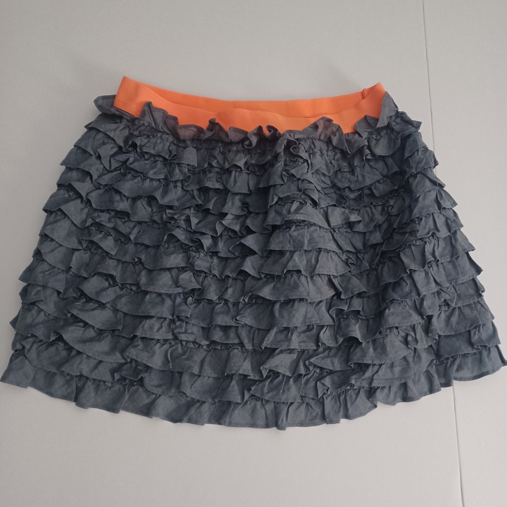 J. Crew Ruffle Tier Mini Skirt Sz S
